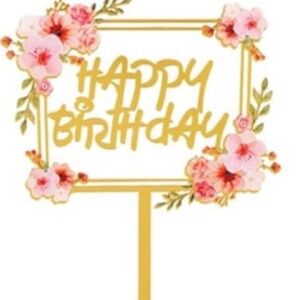 1 pc Cake Topper, Birthday Toppers, Party
